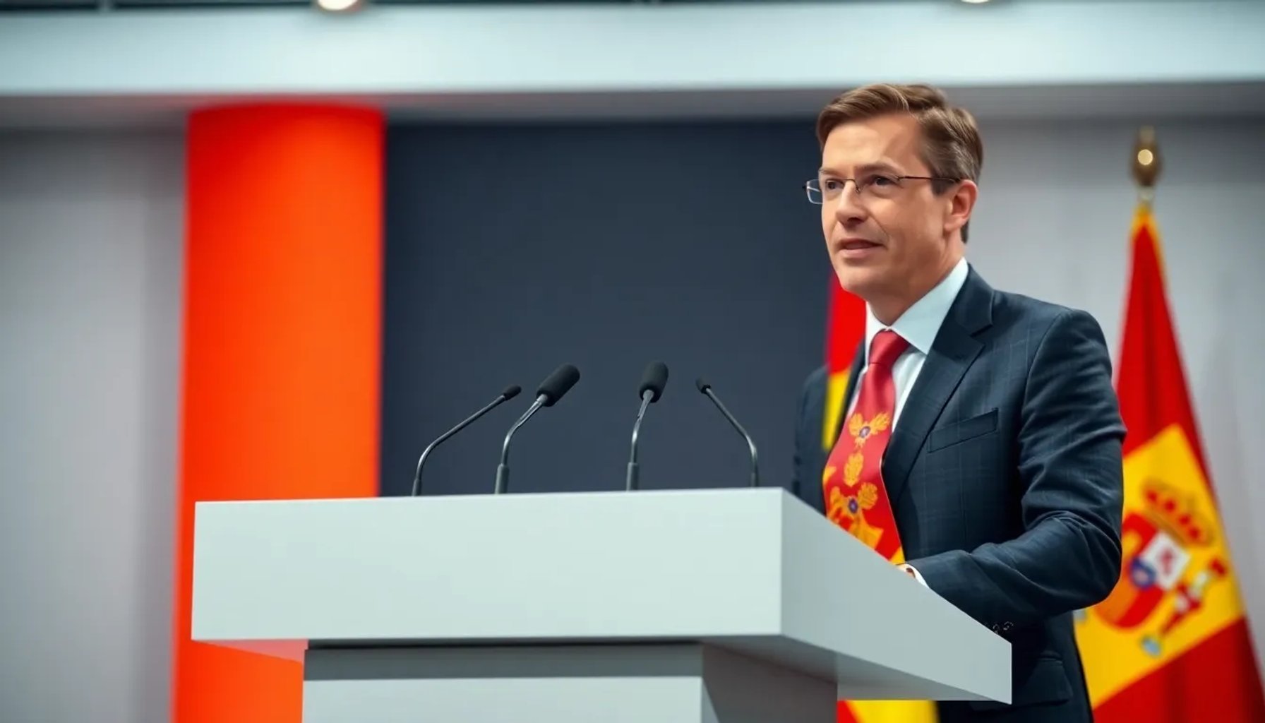 El ministro Carlos Cuerpo habla en una rueda de prensa sobre la resiliencia económica de España frente a la guerra en Irán