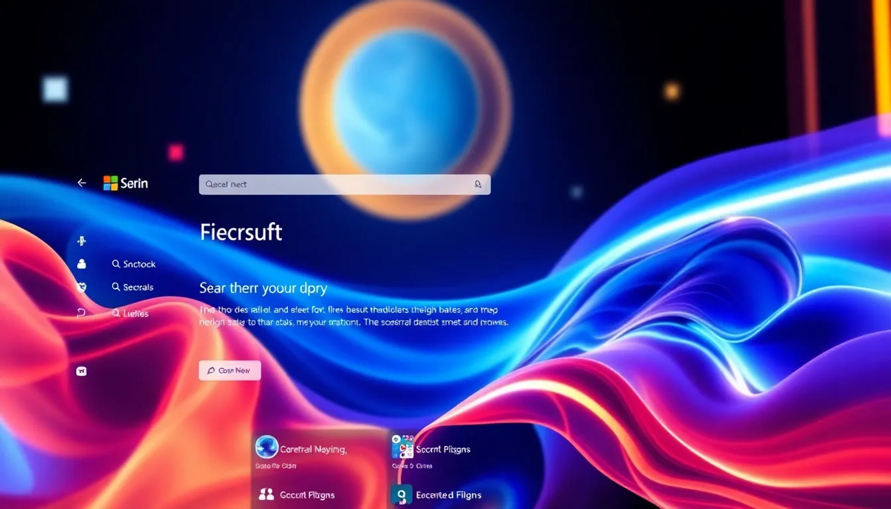 Imagen de la nueva interfaz de IA de Microsoft en la página principal de MSN