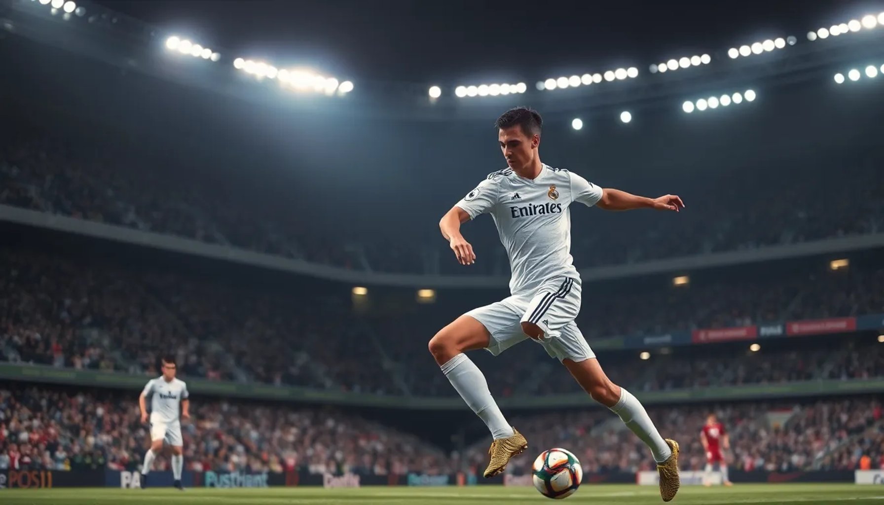 David Carreras defendiendo contra el Bayern mientras se debate el futuro de Ferland Mendy en el Real Madrid