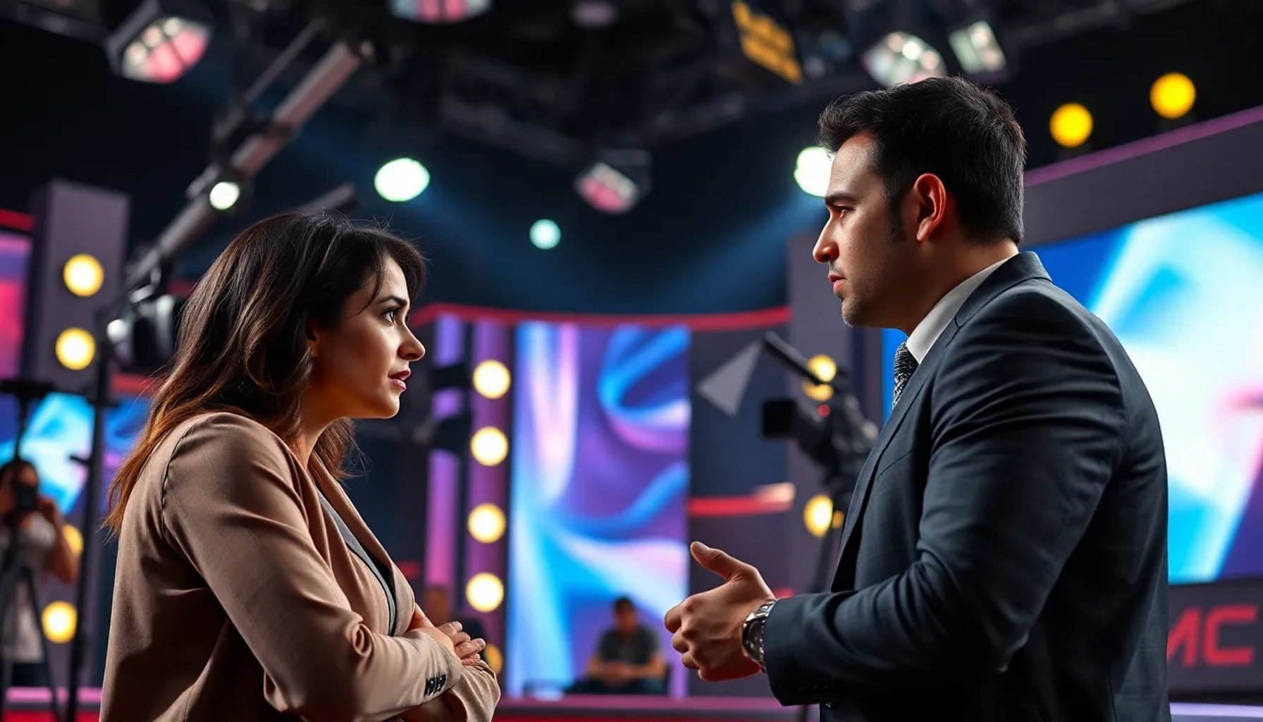 Claudia y Gerard discuten intensamente en el set de Supervivientes