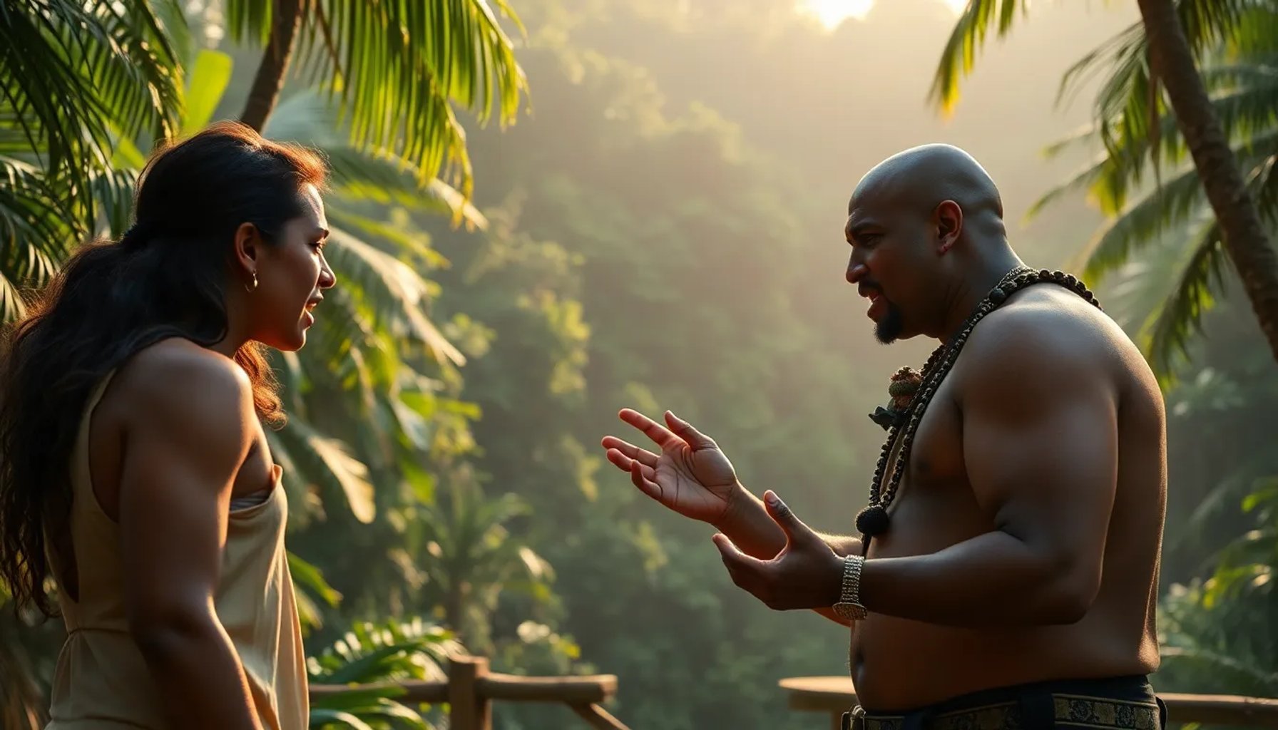 Claudia Chacón y Gerard Arias discuten intensamente en la isla de Supervivientes 2026