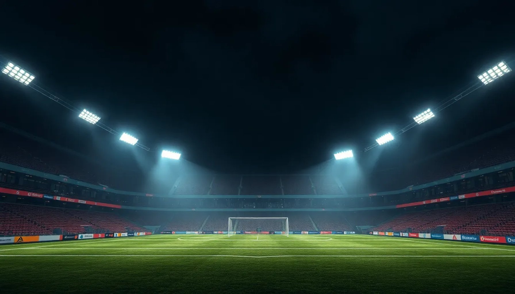 Estadio Olímpico de la UCV bajo la lluvia durante el empate entre Deportivo La Guaira y Fluminense