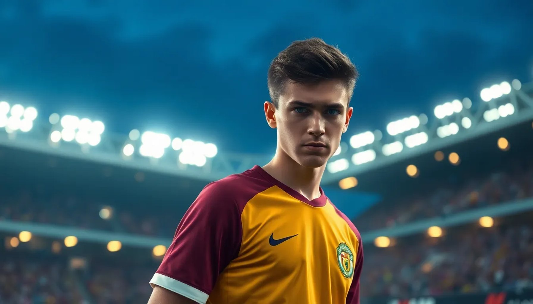 Lamine Yamal mirando al horizonte mientras abandona el estadio, reflejando su dolor tras el canto controvertido