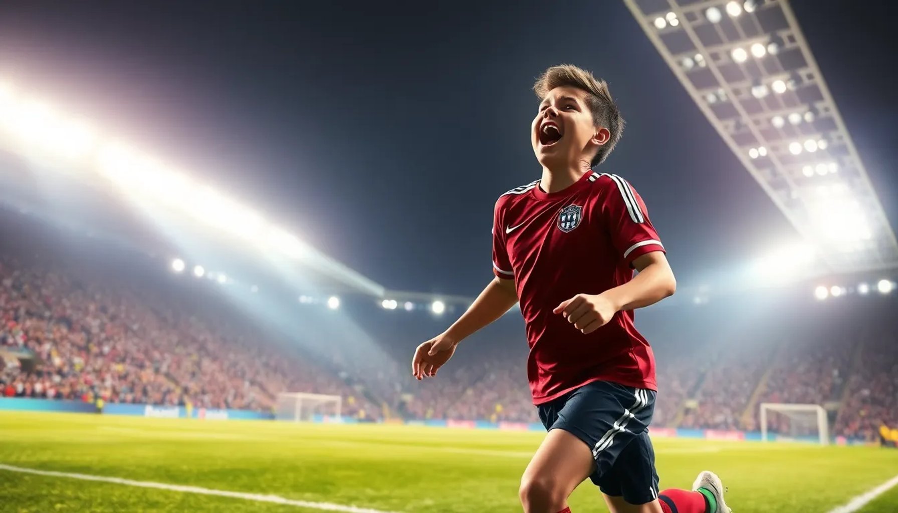 Iván Romero celebra el gol del Levante contra el Sevilla en el Estadio Ciudad de Levante