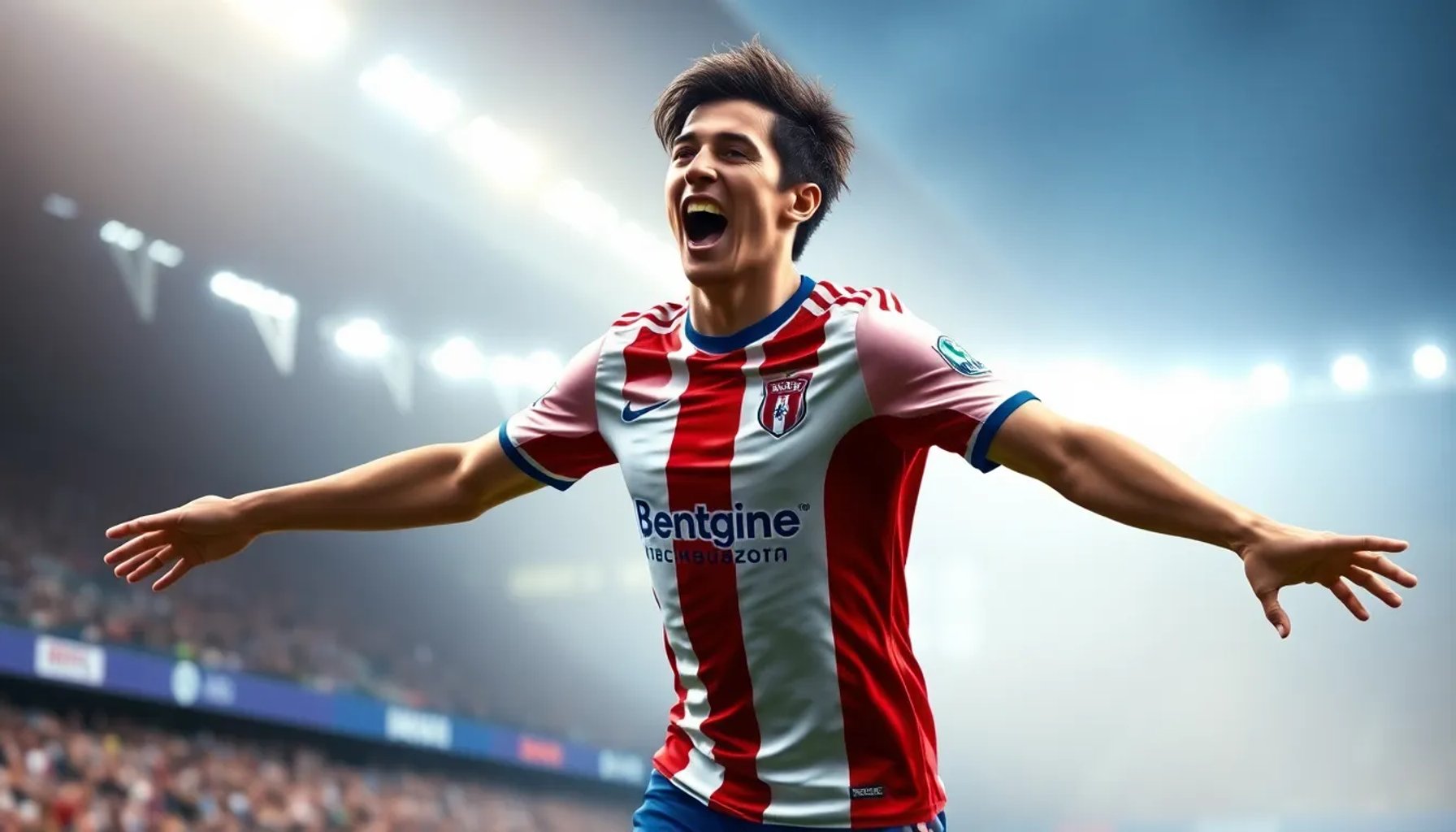 Mikel Oyarzabal celebra su gol en la final de la Copa del Rey, con la camiseta de la Real Sociedad