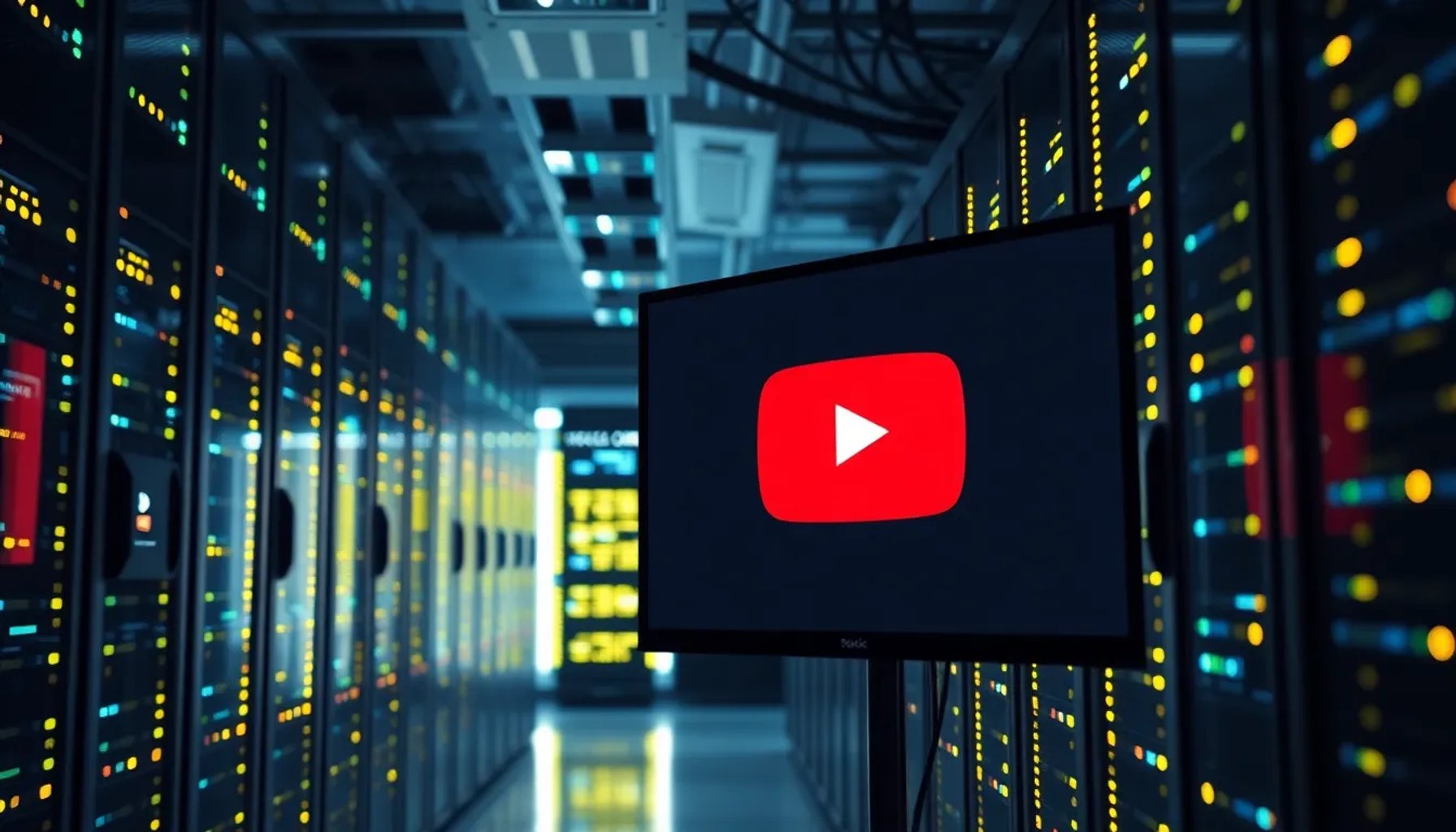 Pantalla de YouTube mostrando un mensaje de error gestionado por el nuevo sistema de emergencia