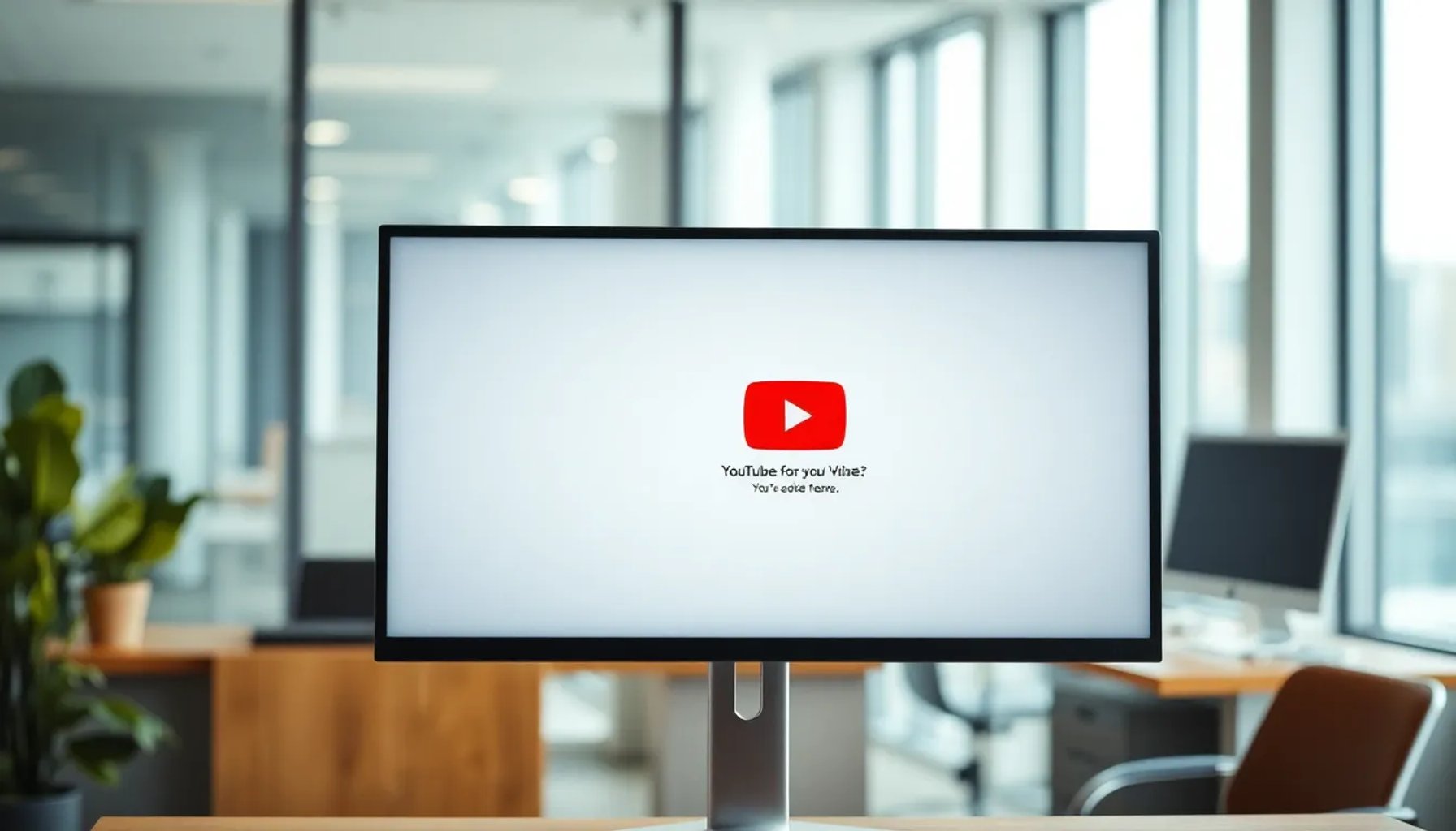 Pantalla de error de YouTube con mensaje de servicio interrumpido