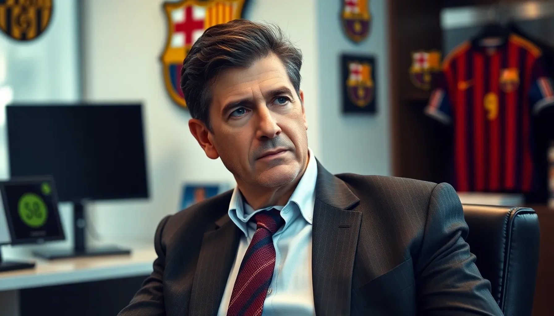 Joan Laporta reflexionando sobre su vida personal y su trayectoria como presidente del FC Barcelona