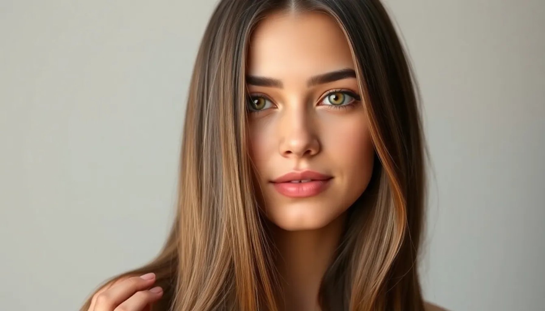 María Pombo muestra su melena con volumen y puntas pulidas, estilo que favorece a cualquier tipo de rostro
