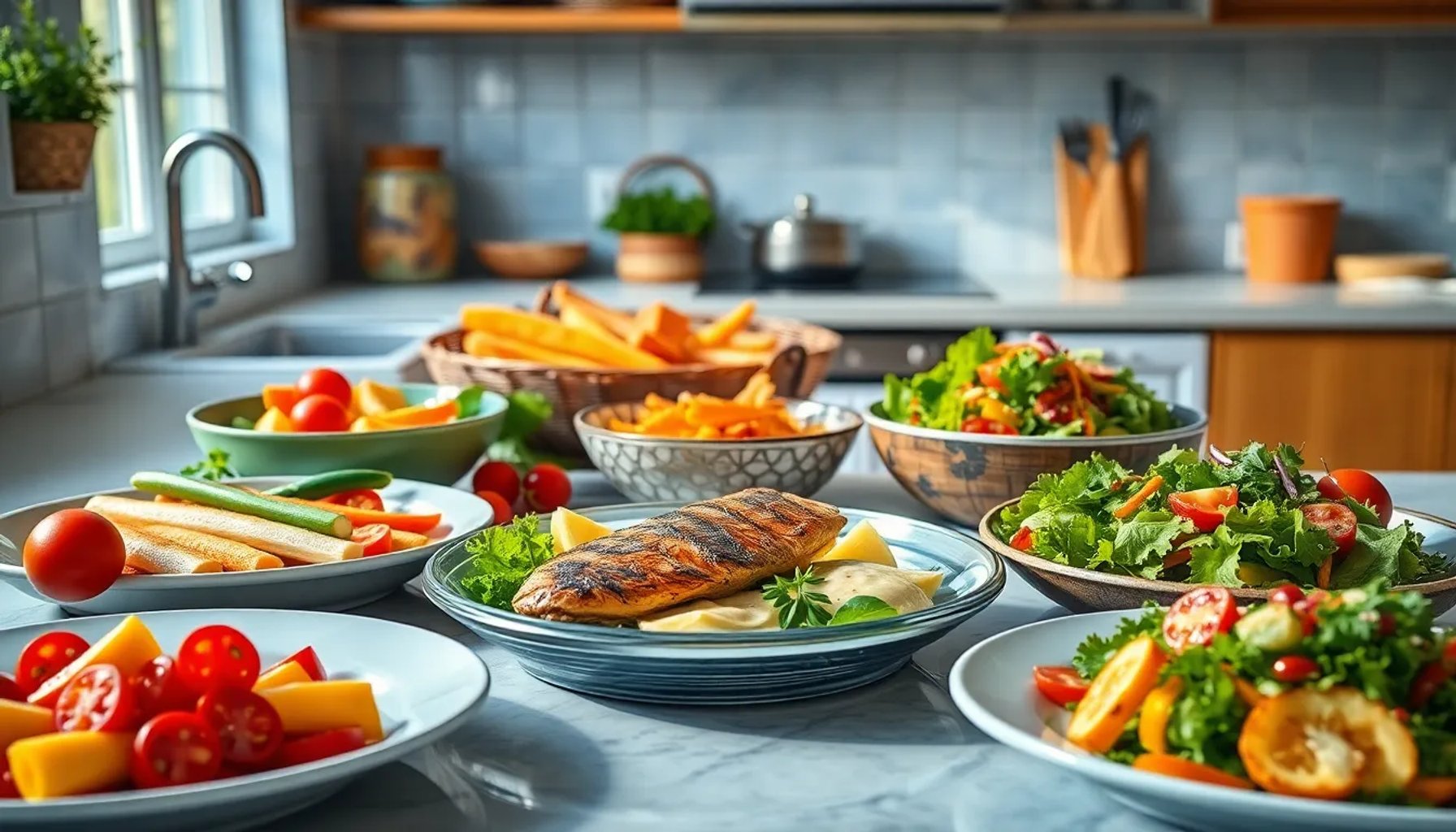 Plato colorido del menú semanal de El Comidista, mostrando variedad de recetas de mayo