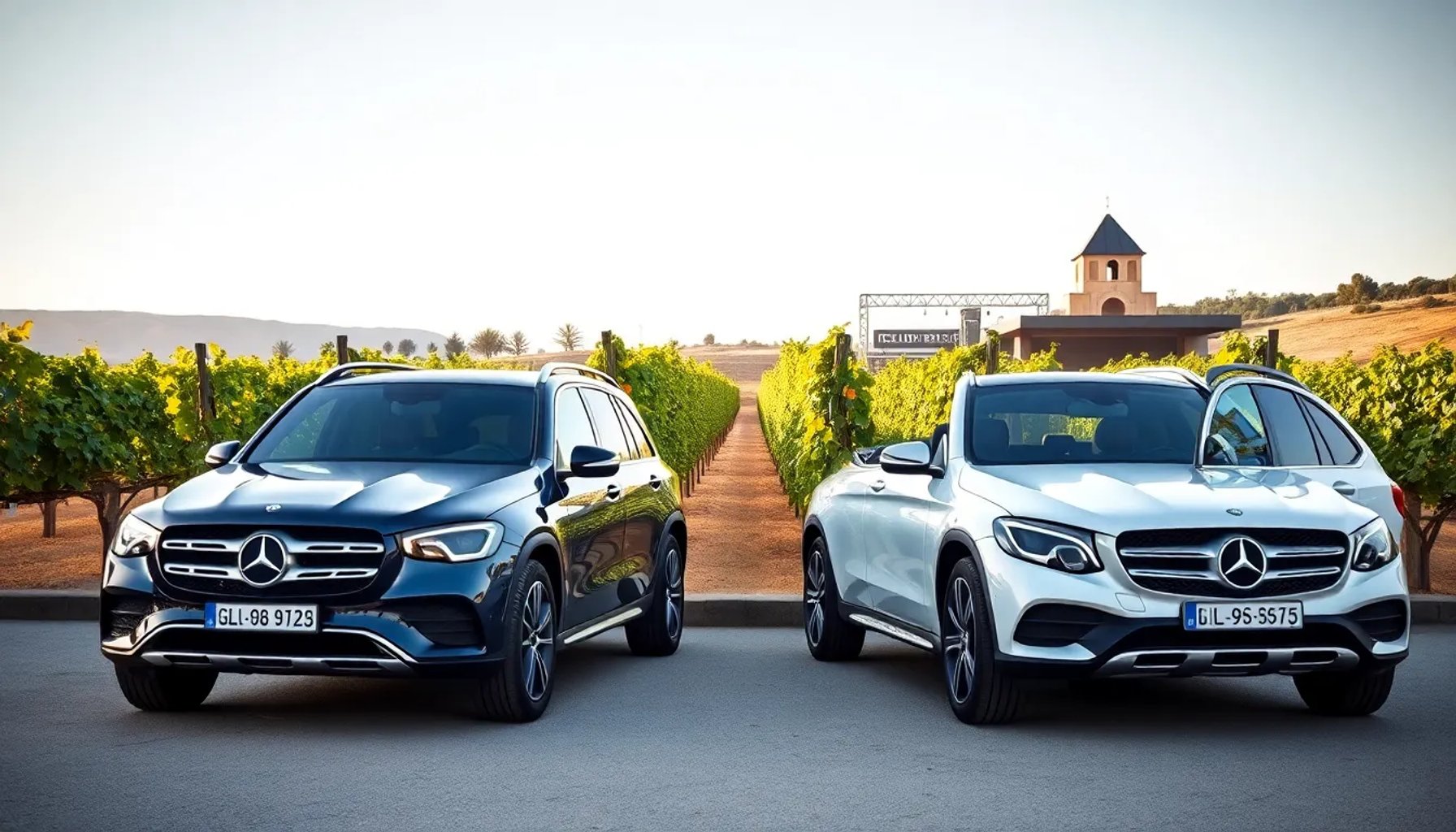 Mercedes-Benz presenta los nuevos SUV GLB y GLC en una elegante ceremonia en Bodegas Reconquista, Ciudad Real