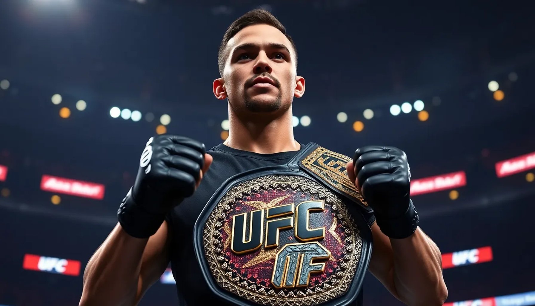 Sean Strickland levanta el cinturón de peso medio tras vencer a Khamzat Chimaev en UFC 328