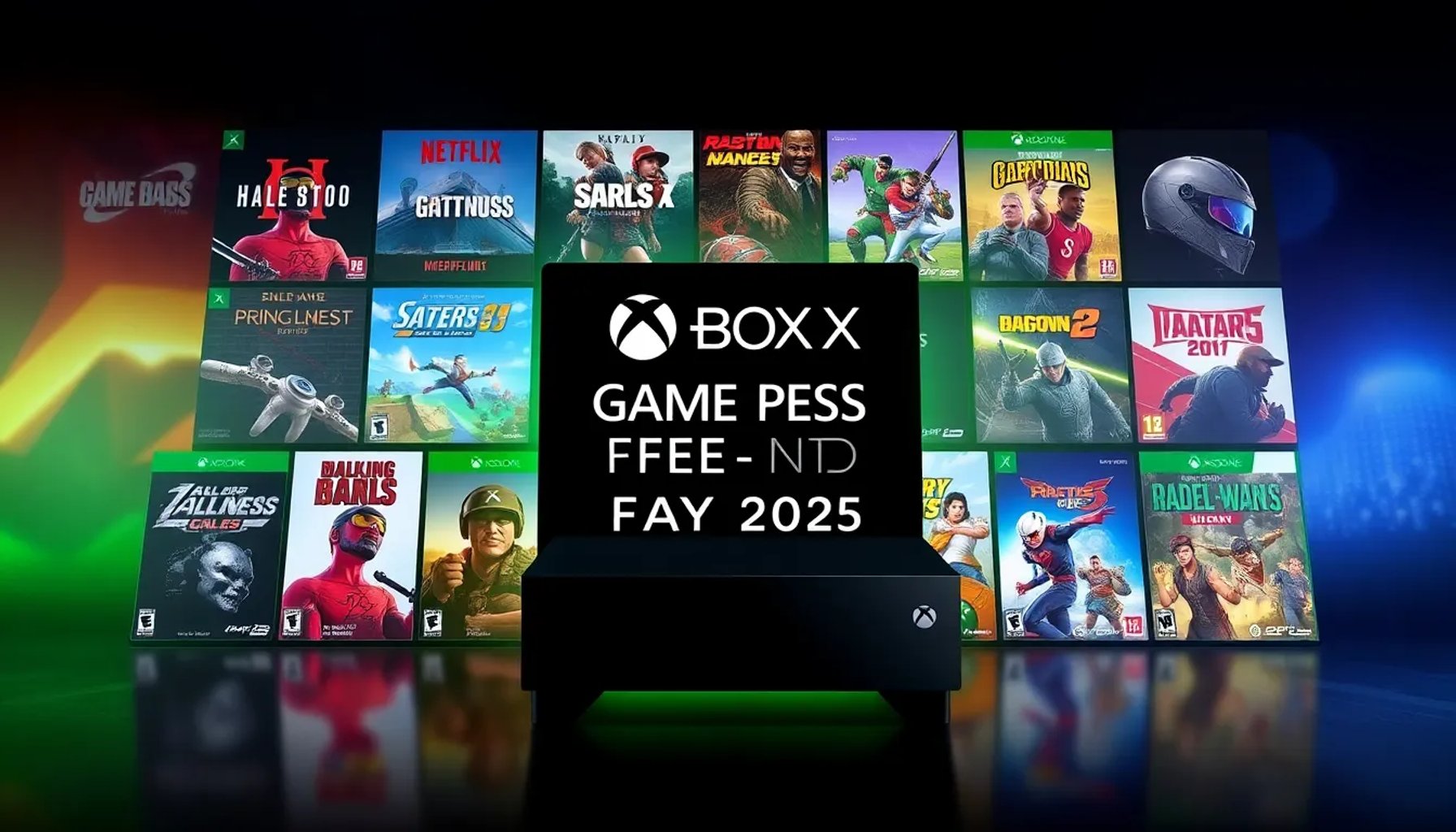 Imagen hero de Xbox Game Pass mostrando los logos de los 13 juegos gratuitos de mayo 2026