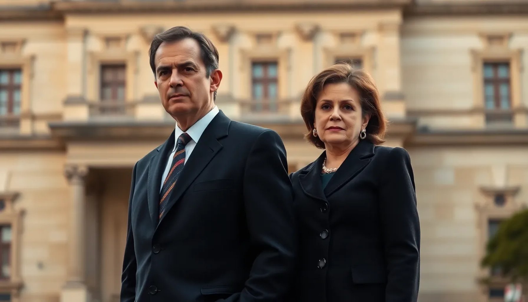 José Luis Rodríguez Zapatero y su esposa Carmen Espinosa bajo la lupa de la UDEF, con expresión seria
