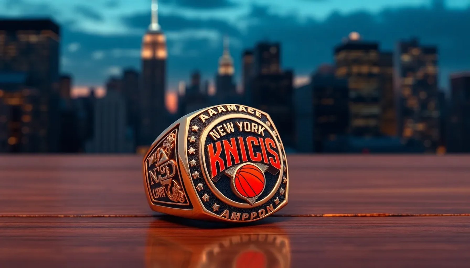 Anillo de campeonato de los New York Knicks devuelto a la ciudad tras 53 años