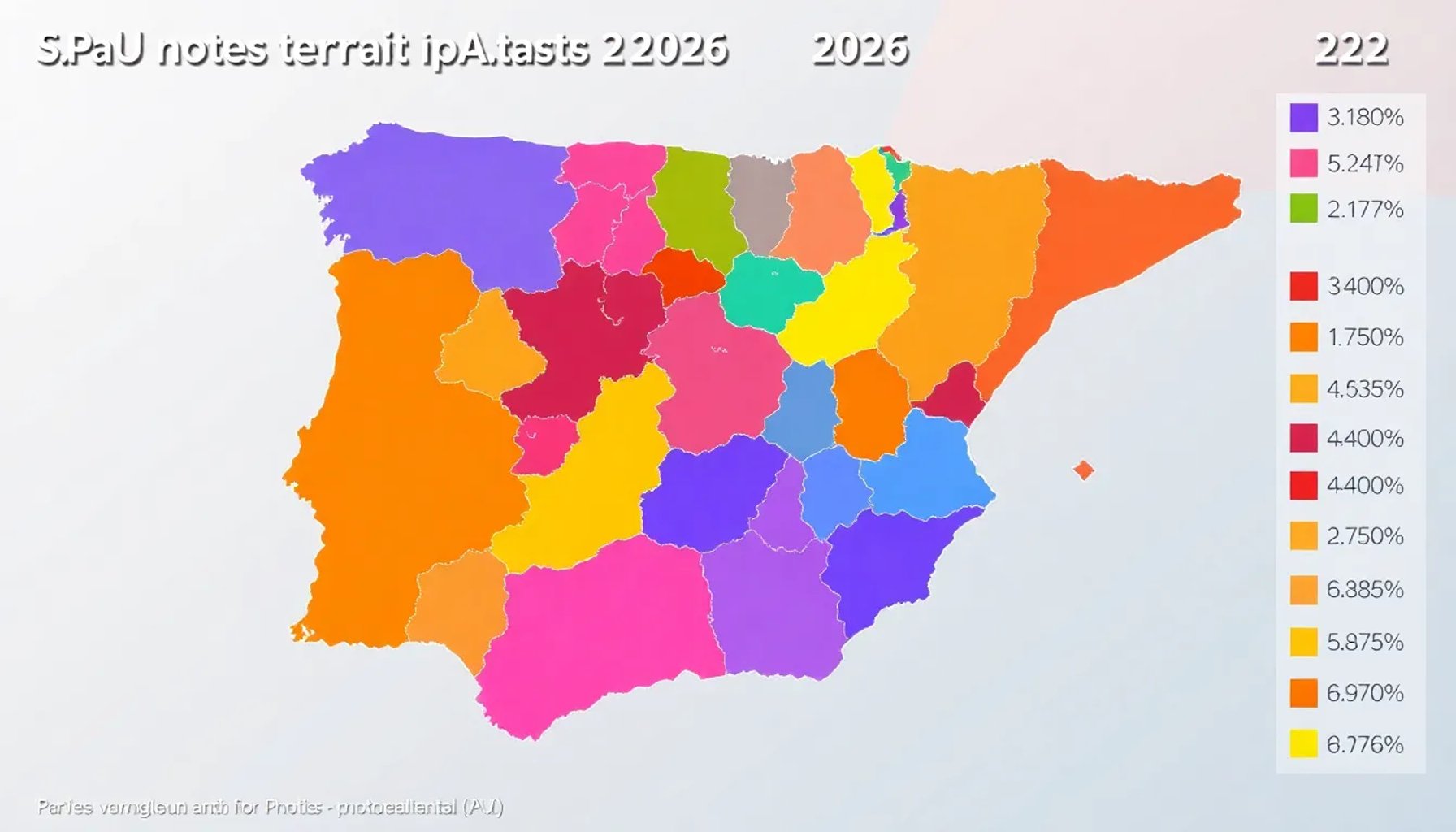 Gráfico comparativo de tasas de aprobados en la PAU 2026 por comunidades autónomas españolas