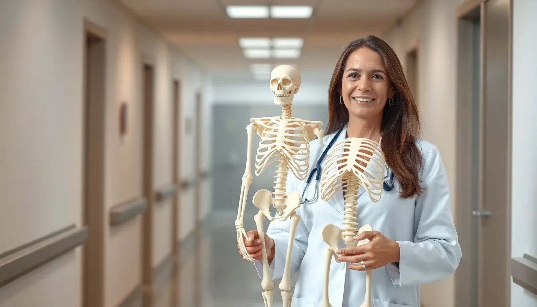 María Pancorbo, ginecóloga, hablando sobre dolor articular en la menopausia