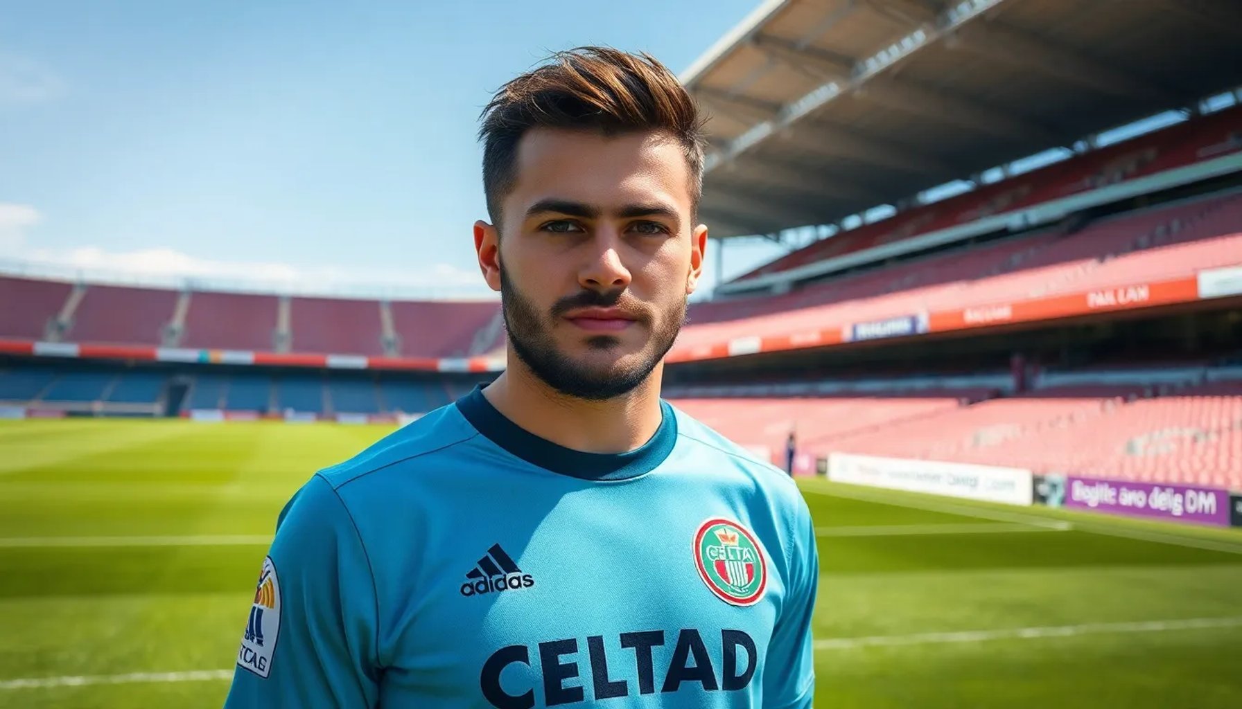 Brais Méndez celebrando un gol con la camiseta del Celta de Vigo