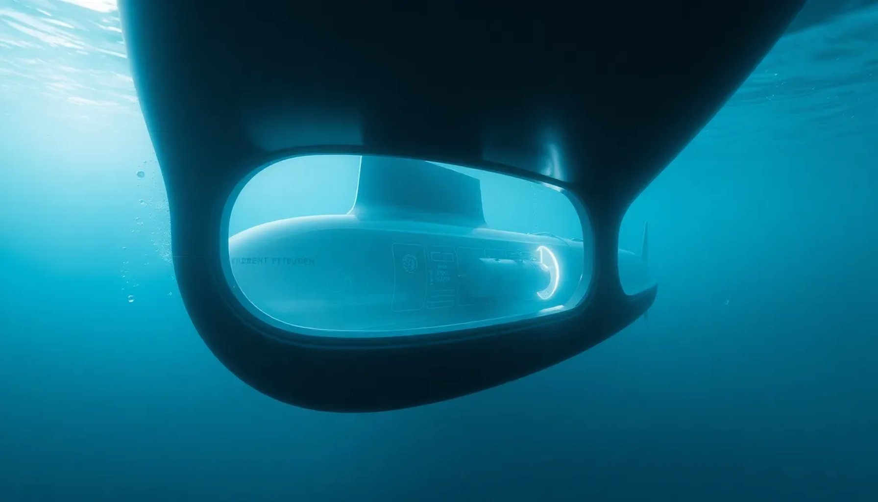 Submarino español en inmersión produciendo hidrógeno a bordo mediante reforma de bioetanol