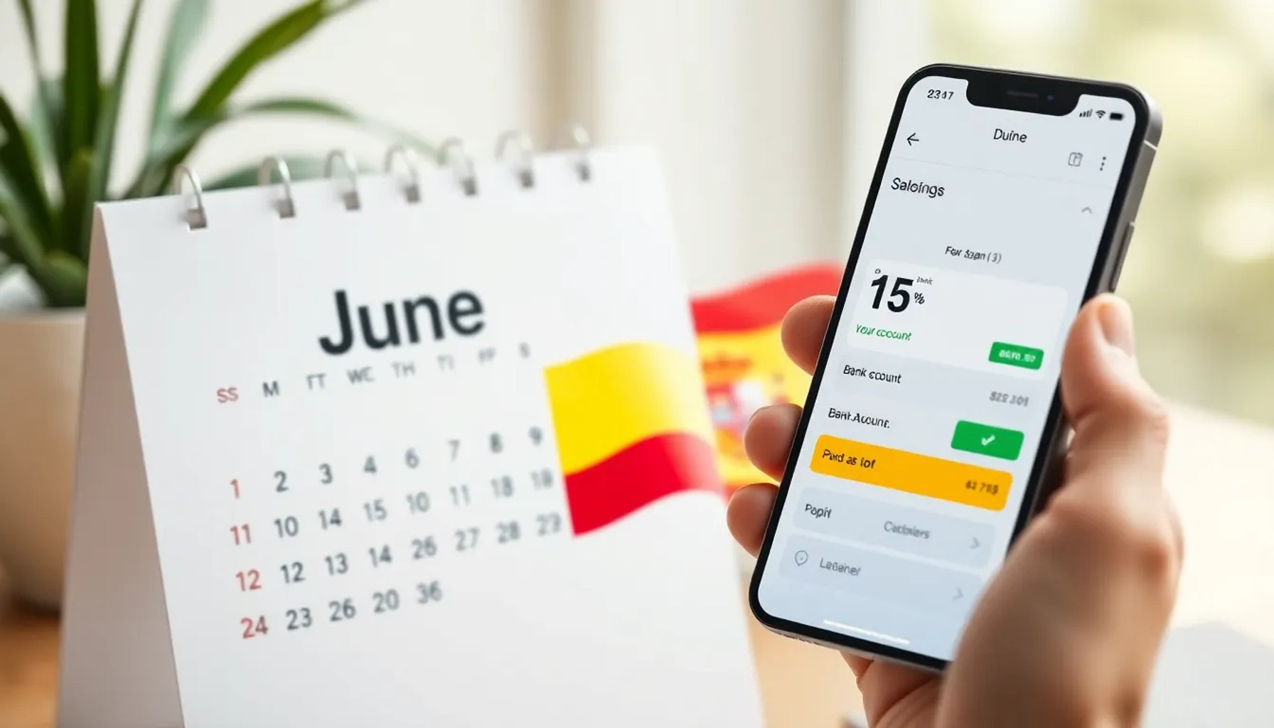 Calendario de pagos del Ingreso Mínimo Vital para junio 2026 con fecha resaltada