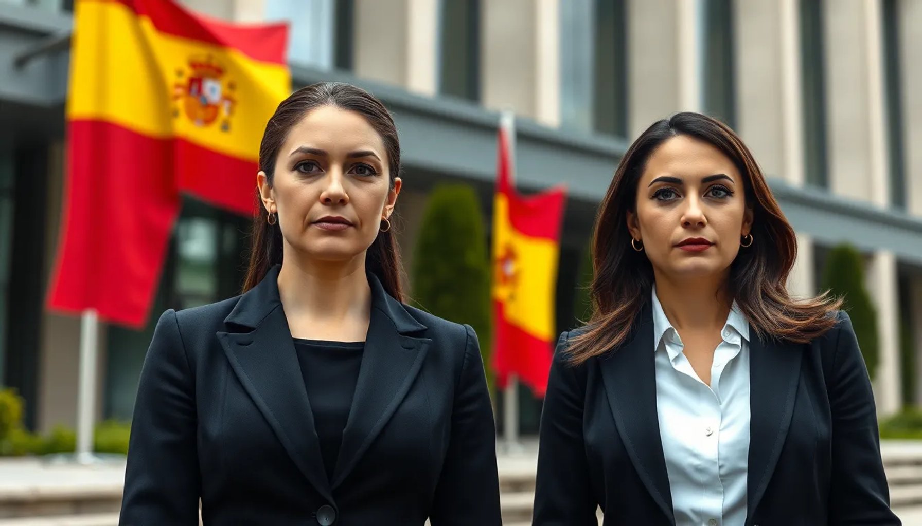 Pilar Rodríguez y María Luisa Llop frente a la Fiscalía General del Estado, bajo la sombra del caso Plus Ultra
