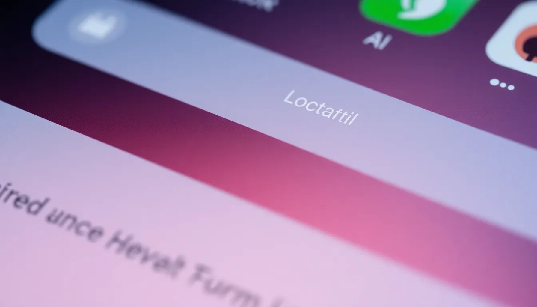 Pantalla de iPhone mostrando la interfaz de Siri con sugerencias contextuales activas