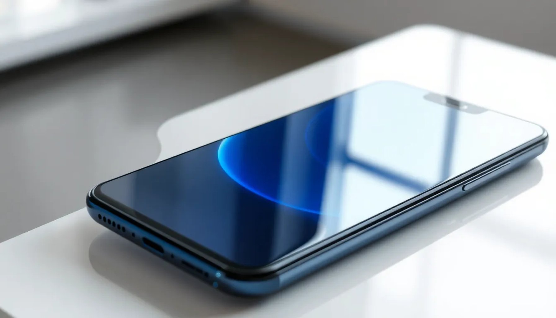 Imagen del nuevo smartphone Honor con pantalla Liquid Glass y logo MagicOS 11