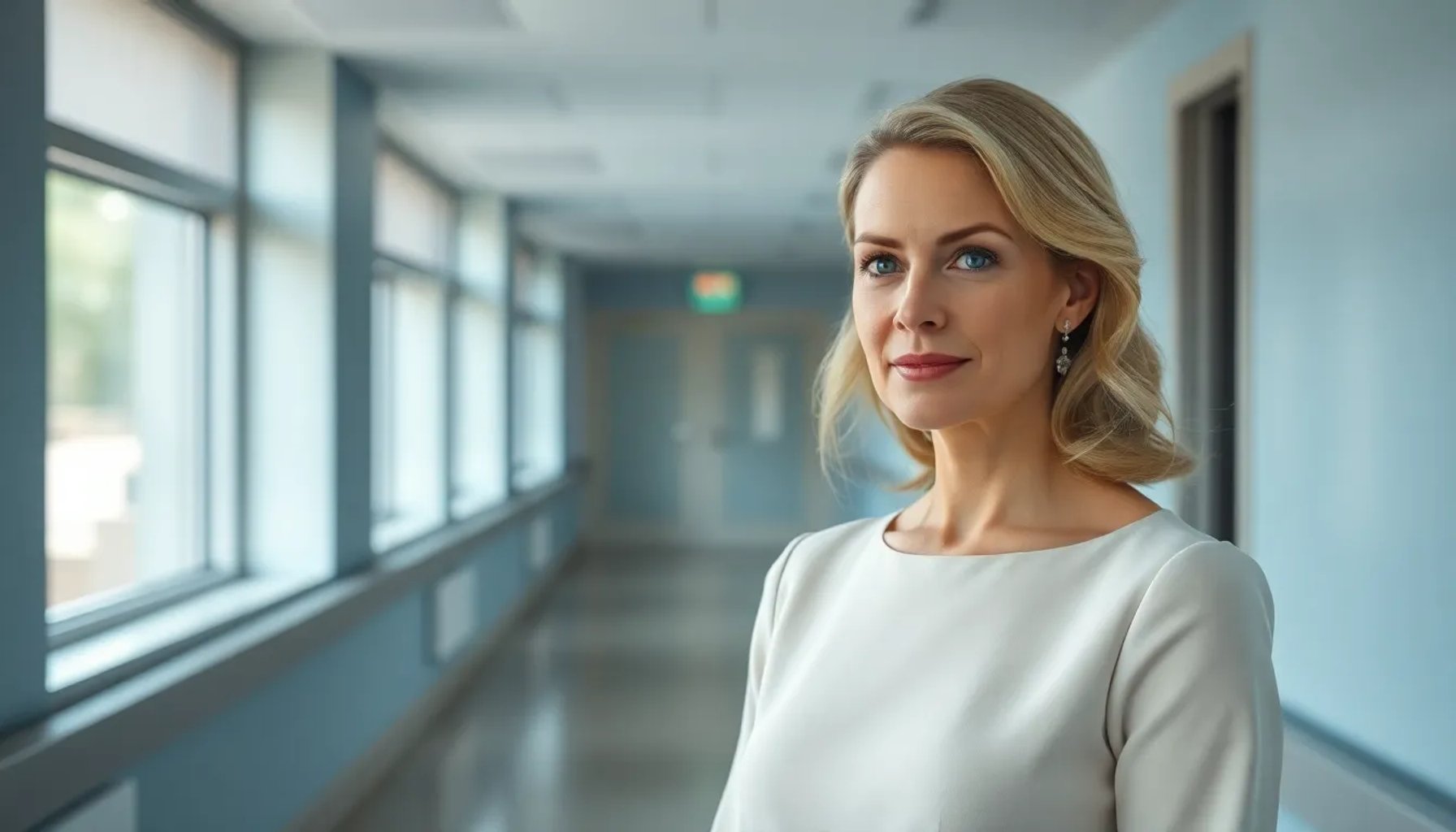 Princesa Mette-Marit en el hospital antes de su trasplante de pulmón